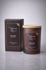 Bergamot Mocha Scented Candle